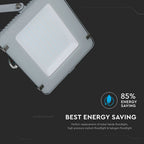 200W Naświetlacz LED SMD / Chip SAMSUNG / Barwa:6400K / Obudowa: Szara
