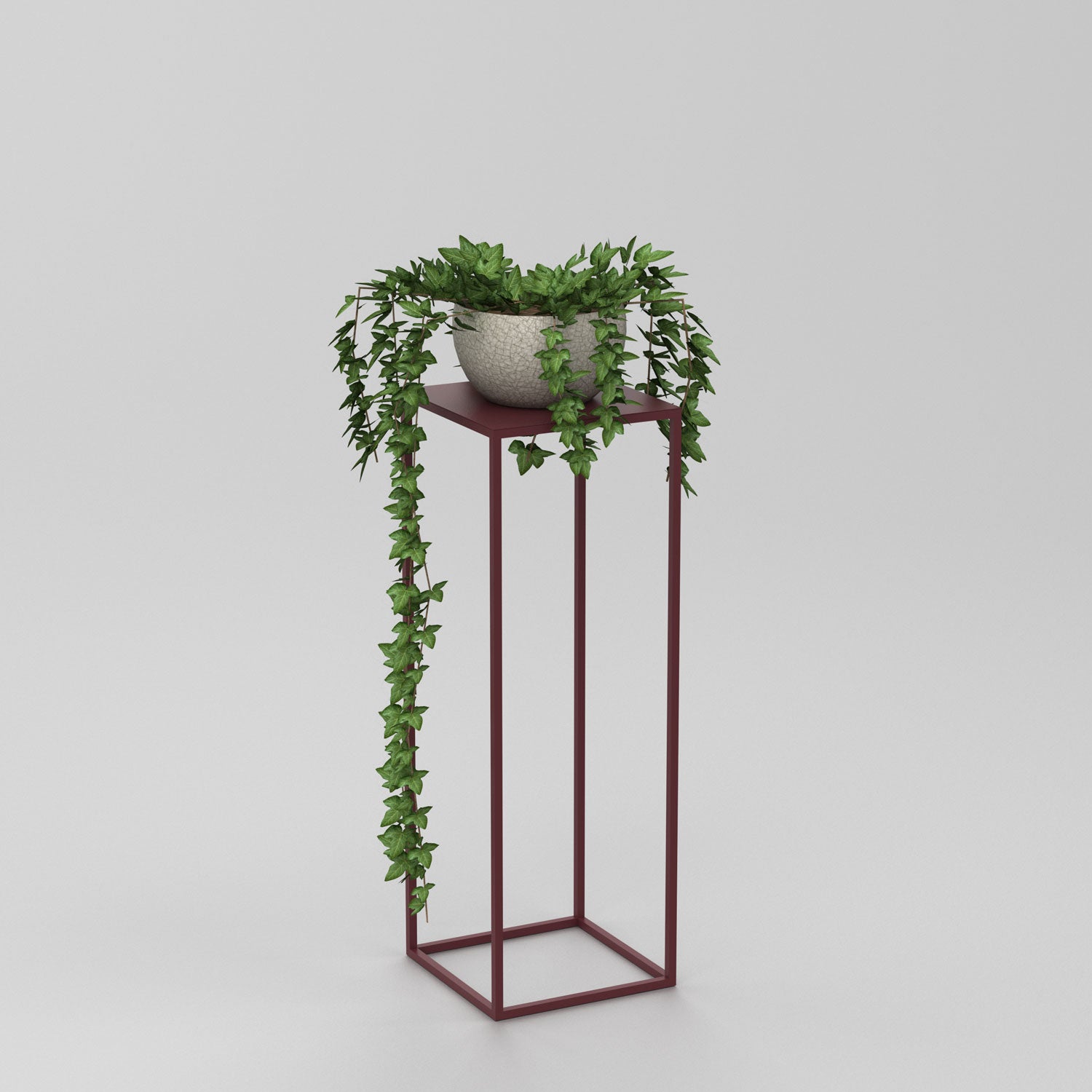 Flower stand Column A 700x240x240 burgundy