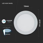 18W Panel LED / Barwa:3000K / Okrągła