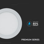 18W Panel LED / Barwa:3000K / Okrągła