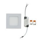 6W Panel LED / Barwa:3000K / Kwadratowa