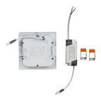 6W Panel LED / Barwa:3000K / Kwadratowa