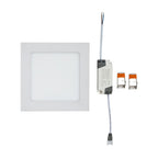 12W Panel LED / Barwa:3000K / Kwadratowa