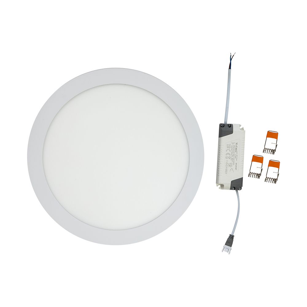 24W Panel LED / Barwa:3000K / Okrągła