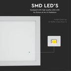 24W Panel LED / Barwa:3000K / Kwadratowa