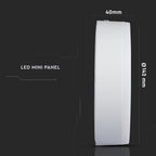 8W Panel LED / Barwa:3000K / Okrągła