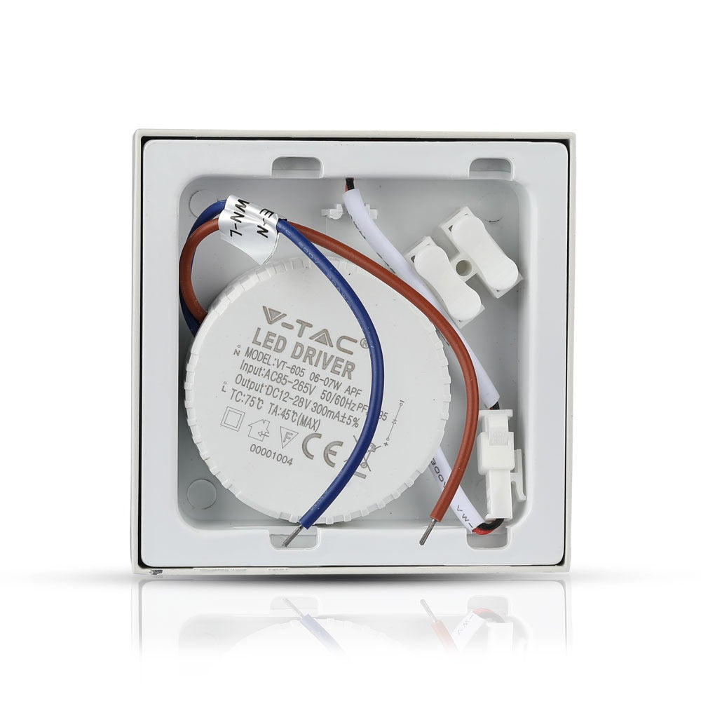 SQ 6W Panel LED / Barwa:6400K / Kwadratowa