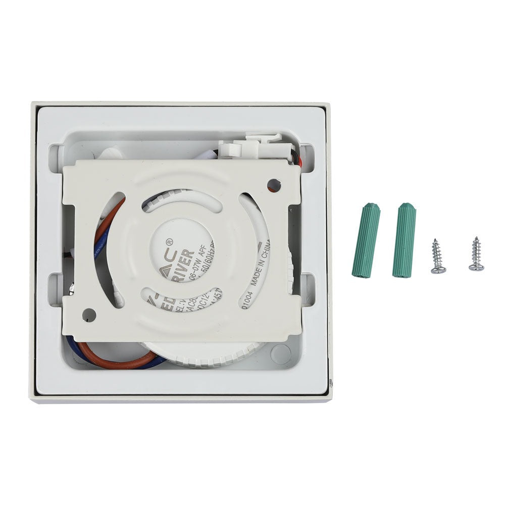 SQ 6W Panel LED / Barwa:3000K / Kwadratowa
