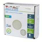 18W Panel LED / Barwa:6400K / Okrągła