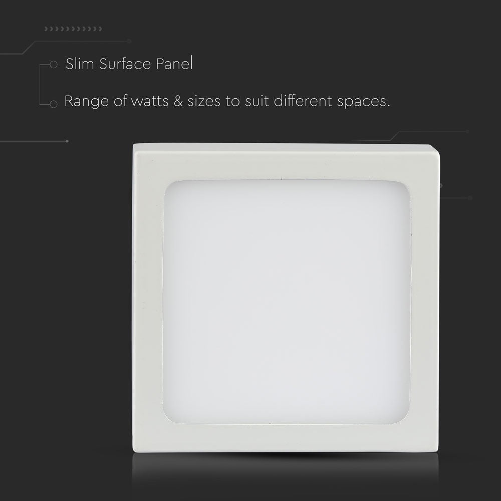 SQ 18W Panel LED / Barwa:3000K / Kwadratowa