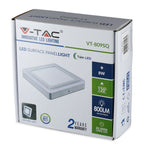 8W Panel LED / Barwa:4000K / Kwadratowa