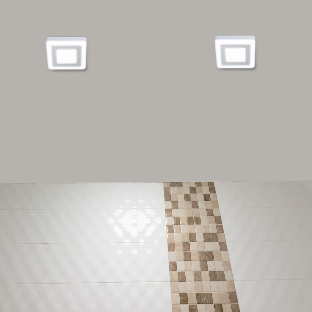 22W Panel LED / Barwa:6400K / Kwadratowa