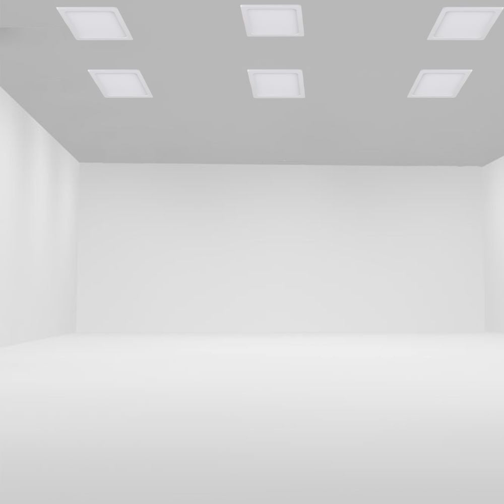 15W Panel LED / Barwa:4000K / Kwadratowa