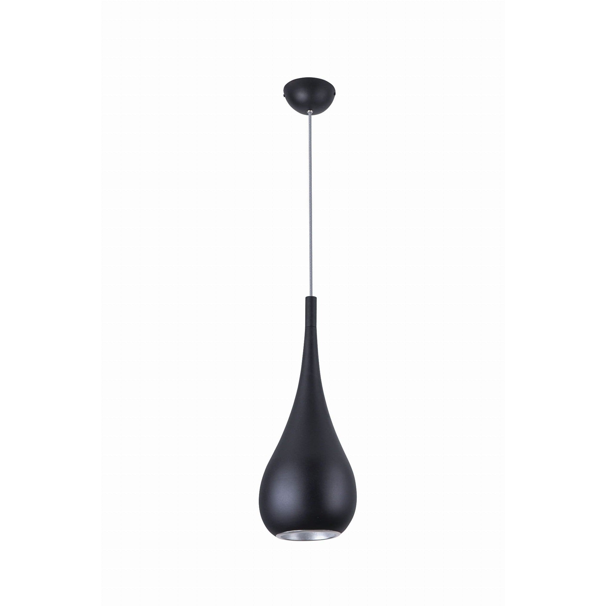Maxlight Lampa wisząca Drop - Metal - Czarny P0233