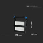 500W Oprawa stadionowa / Chip SAMSUNG / ZASILACZ MEANWELL / Barwa:4000K / ŚCIEMNIANIE 0-10V / KĄT 60'