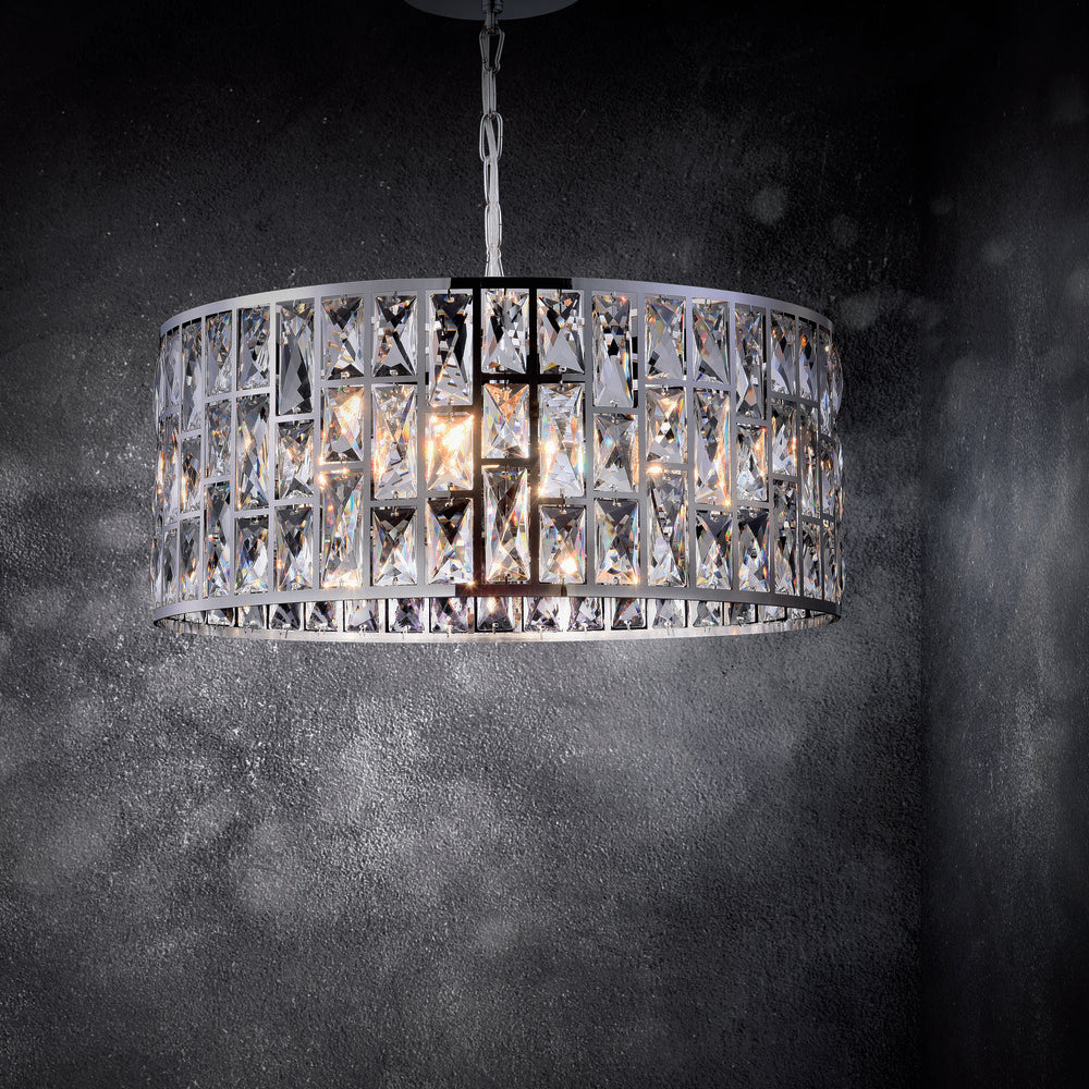 Maytoni Lampa wisząca Gelid - Metal - Chrom MOD184-PL-04-CH