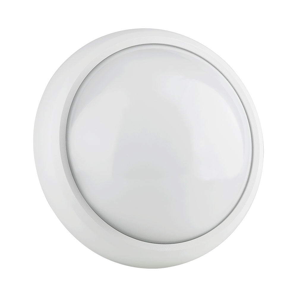 8W Plafon / Okrągła / IP54 / Barwa:3000K / Obudowa: Biała