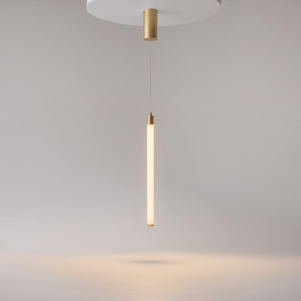 Maytoni Lampa wisząca Ray - Aluminium - Złoty P022PL-L10MG3K