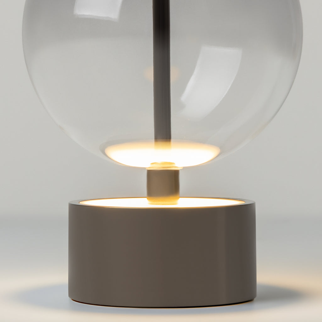 Maytoni Lampa akumulatorowa Double Moon - Metal - Czarny MOD478RL-L3B3K