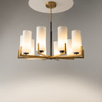 Maytoni Lampa wisząca Fortano - Metal - Czarny + mosiądz MOD089PL-10BS