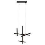 Maxlight Lampa wisząca Soho - Aluminium - Czarny P0546