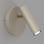 kinkiet/spot round Axion beige/gold 1xGU10