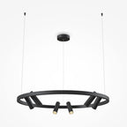 Maytoni Lampa wisząca Satellite - Aluminium - Czarny MOD102PL-L42B