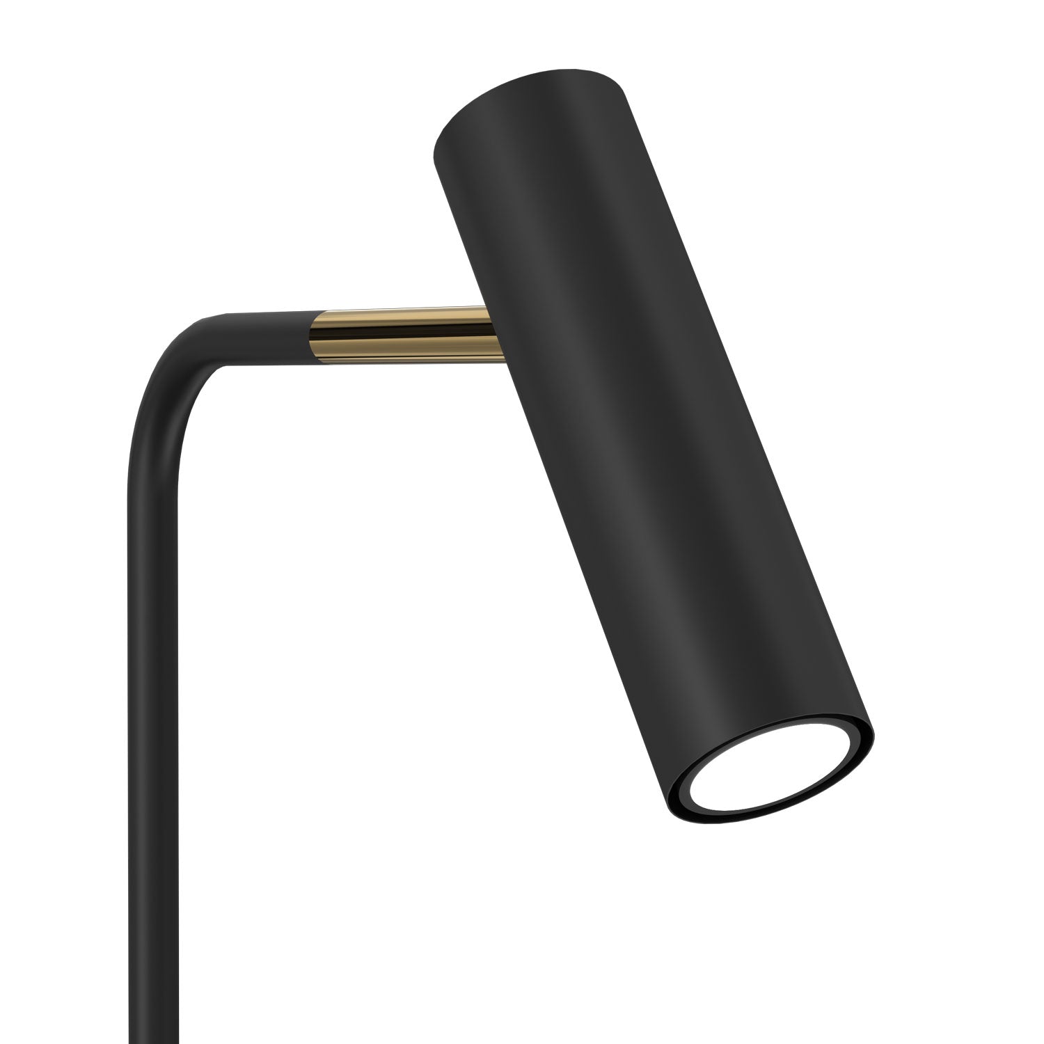 Lampa podł. Axion black/gold 1xGU10