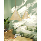 Maxlight Lampa wisząca Sakura - Metal + drewno - Drewno dębowe P0547