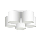 plafon Arden white, cylinder shade white 5xE27