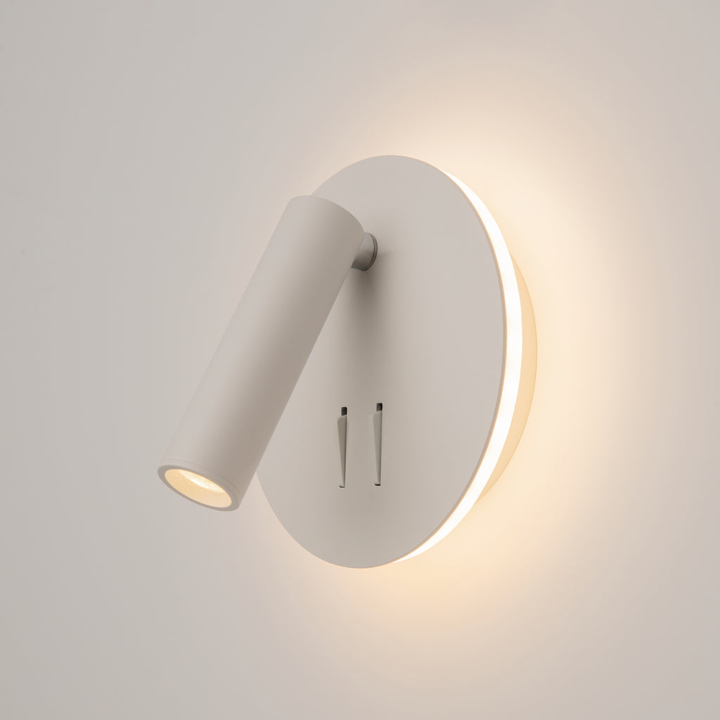 Maytoni Kinkiet Ios 176 - Aluminium - Biały C176-WL-01-6W-W