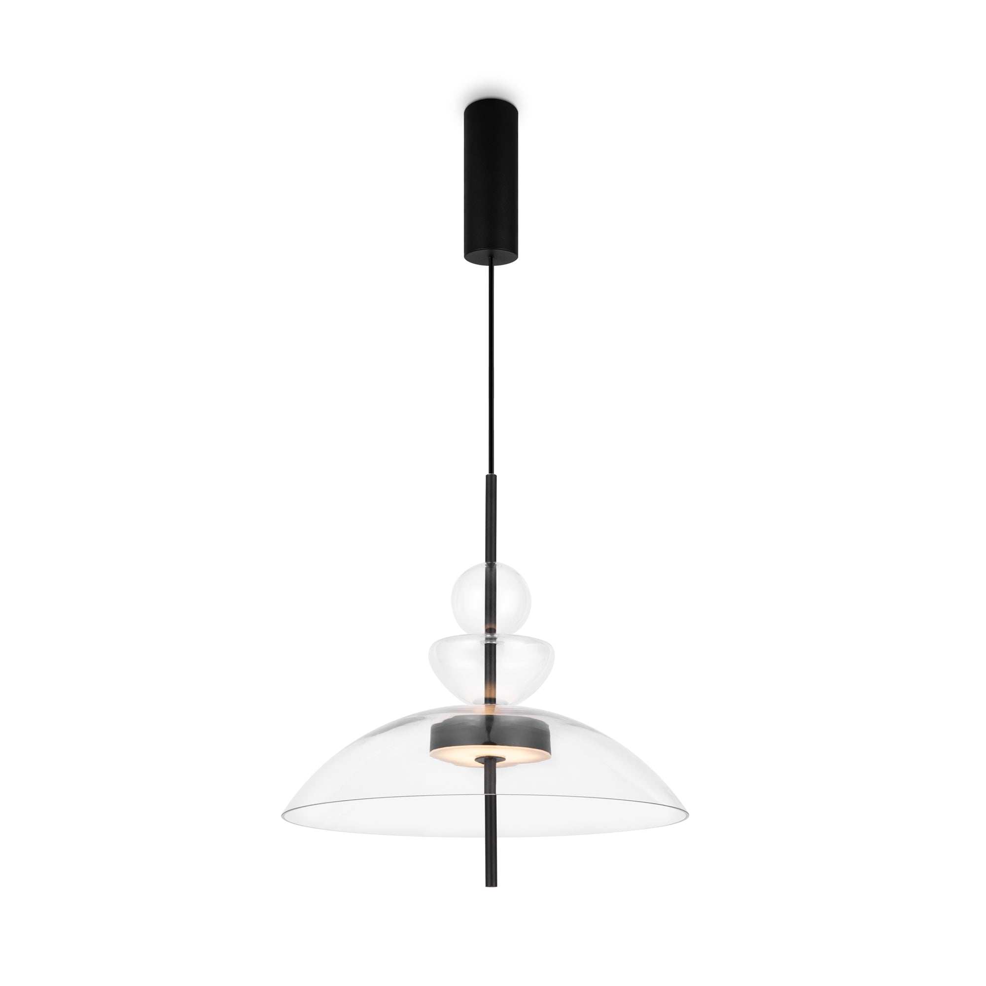 Maytoni Lampa wisząca Bangkok - Metal - Czarny MOD185PL-L6B3K3