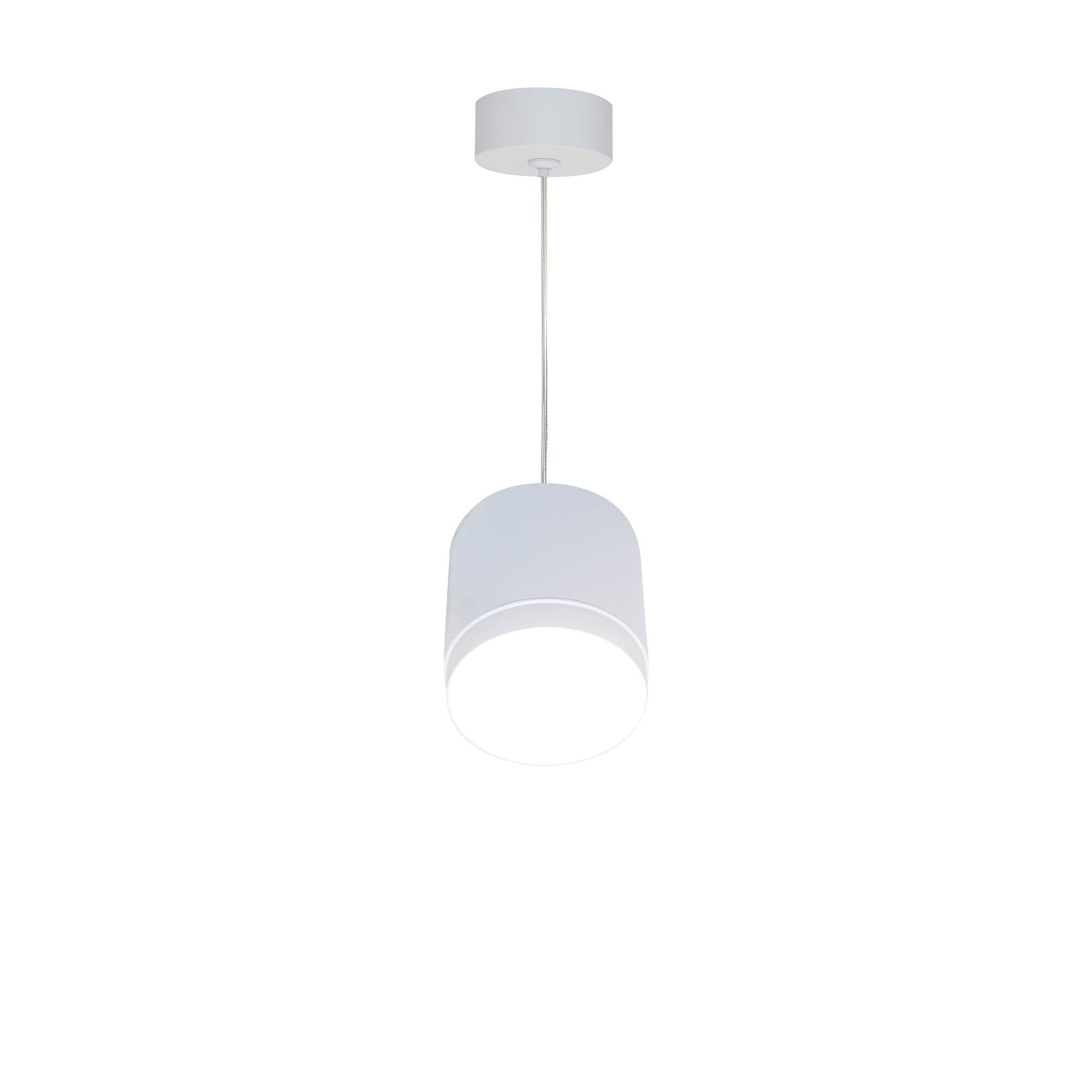 Maytoni Lampa wisząca Polar - Aluminium + tworzywo sztuczne - Biały P088PL-GX53-W