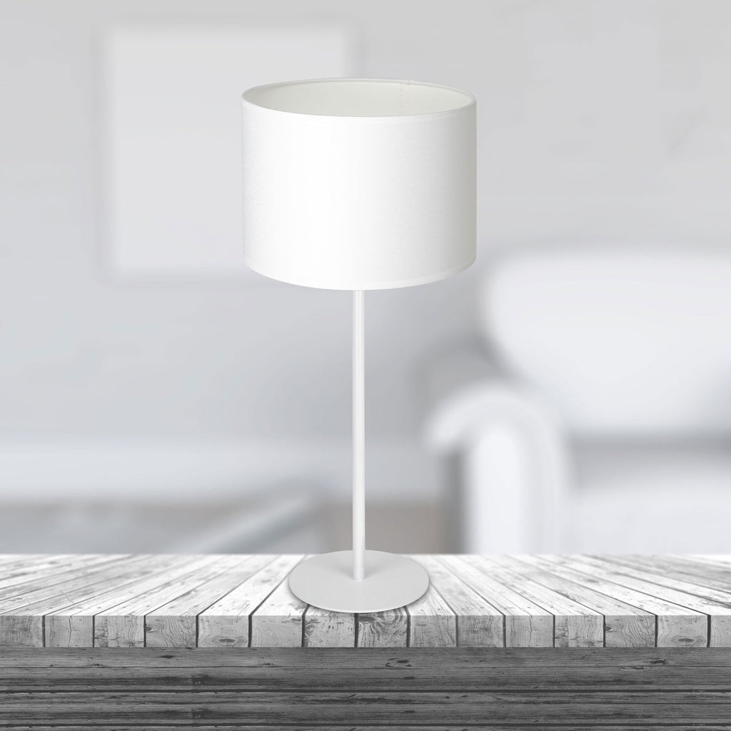 lampka gab. Arden H 58 white, cylinder shade dia 250, h 170 white 1xE27