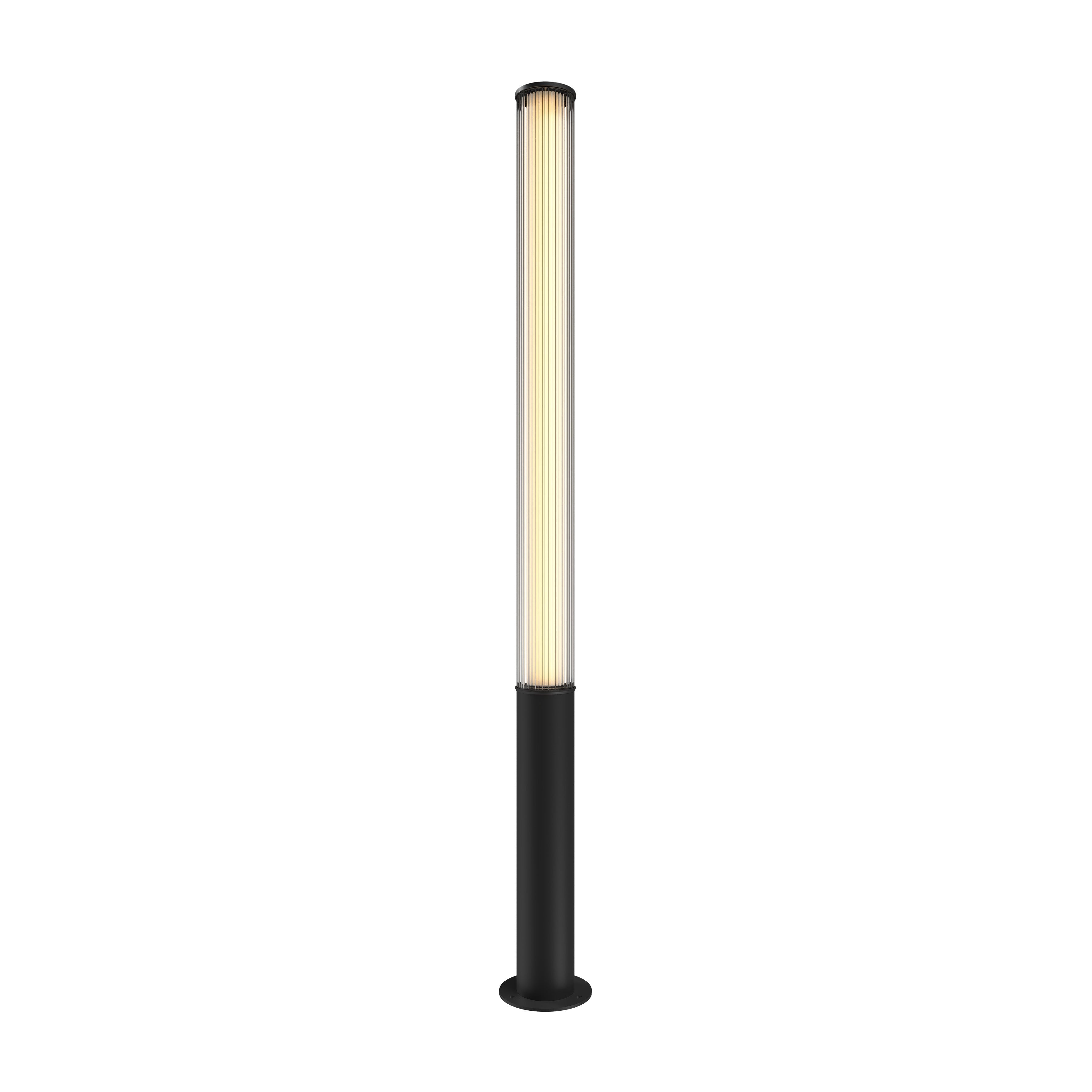 Maxlight Lampa podłogowa Gardenia 32W - Aluminium + pc - Czarny F0066
