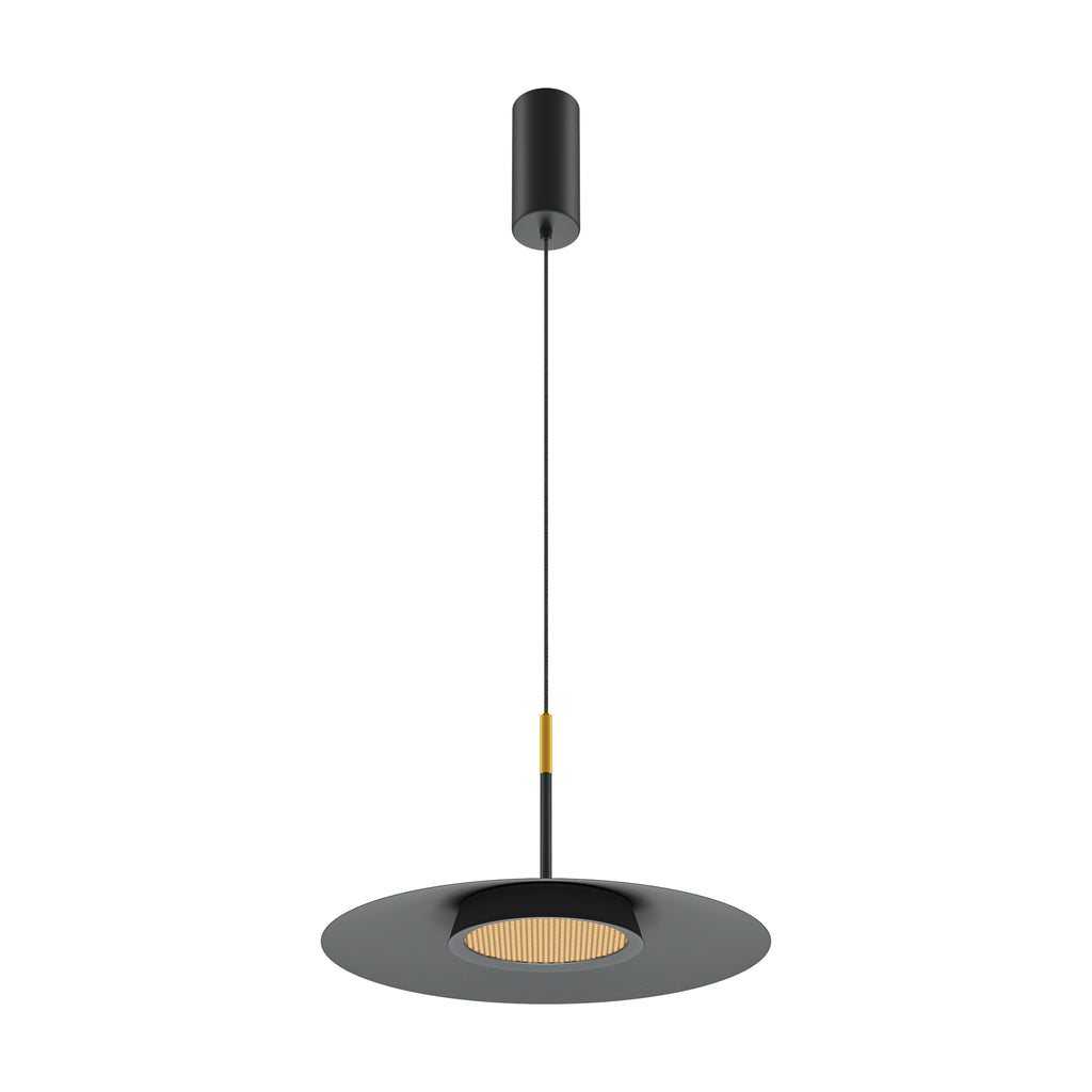 Maytoni Lampa wisząca El - Aluminium - Czarny MOD041PL-L15B3K1