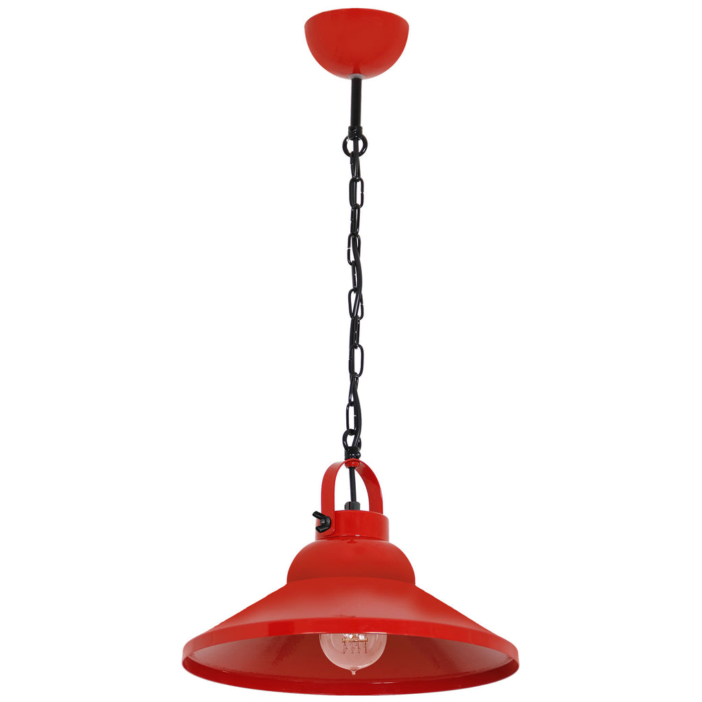 żyrandol Iron red 1xE27