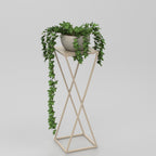 Flower stand Column B 700x240x240 beige