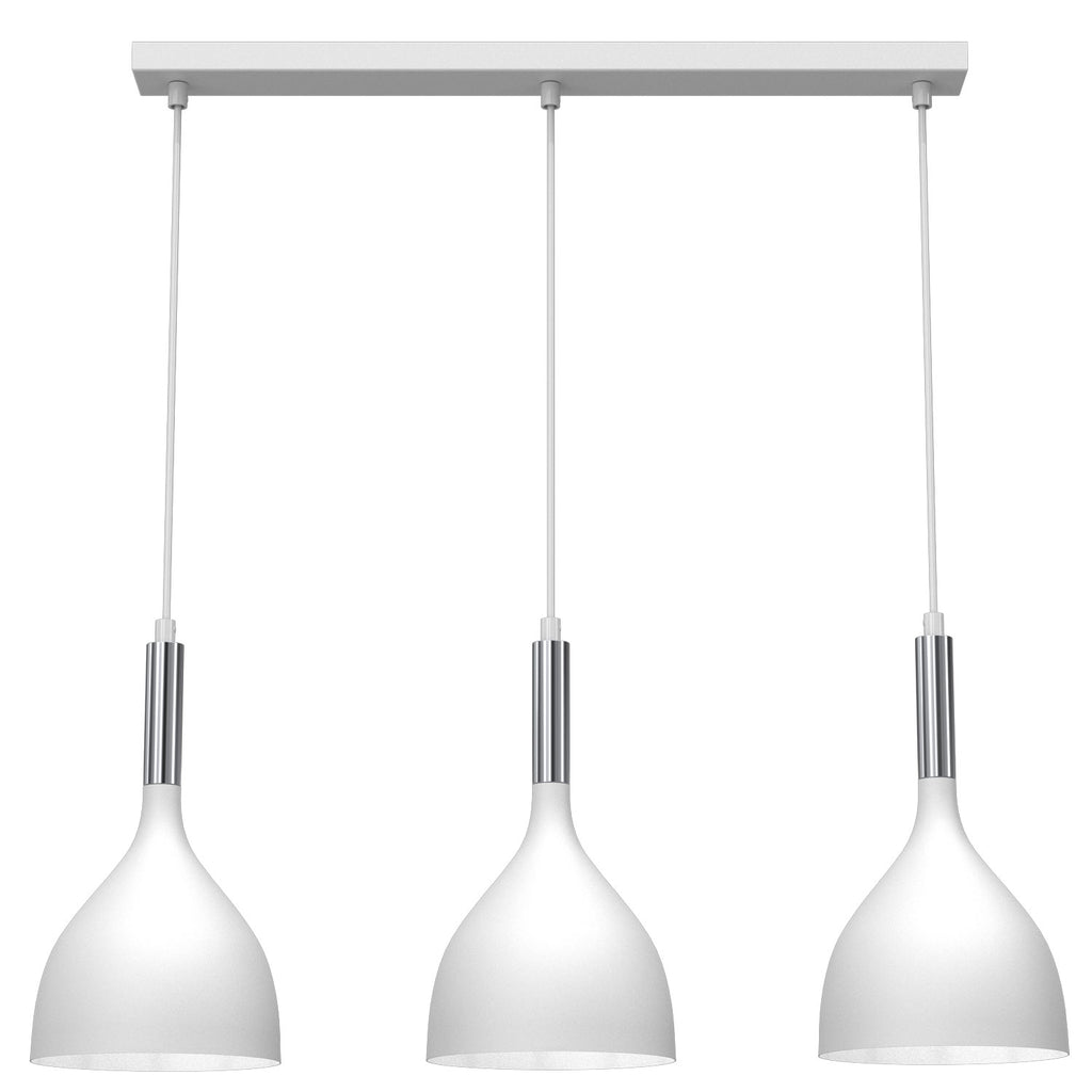 żyrandol line bar Noak white/chrome 3xE27