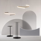 Maytoni Lampa wisząca Curve - Aluminium - Mosiądz MOD242PL-L33BSK
