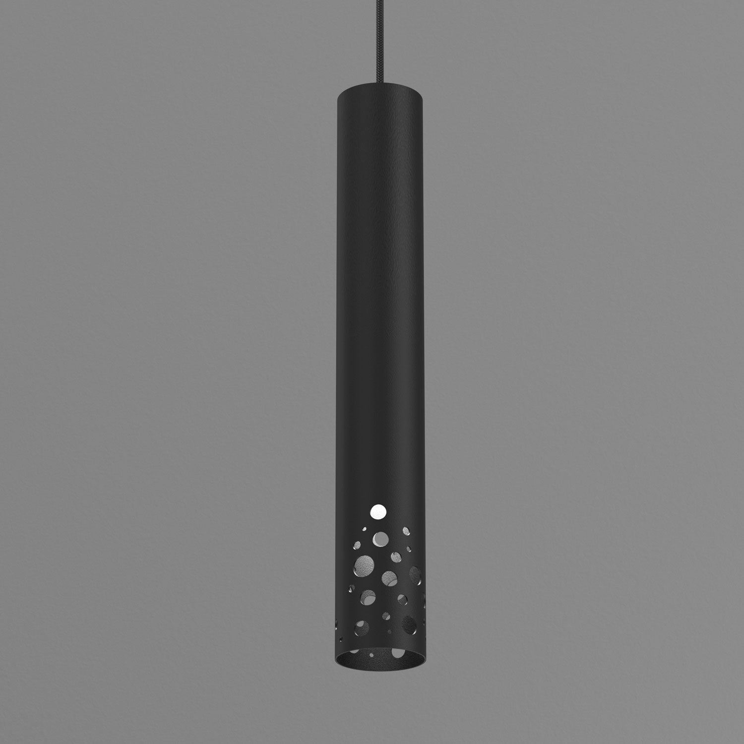 żyrandol Tibia Buble black 1xGU10