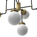 ceiling lamp Hydro opal dlass dia 160 mm 8xE27