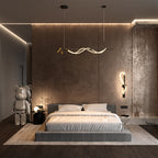 Maytoni Lampa wisząca Tau - Aluminium - Czarny MOD166PL-L30GB3K