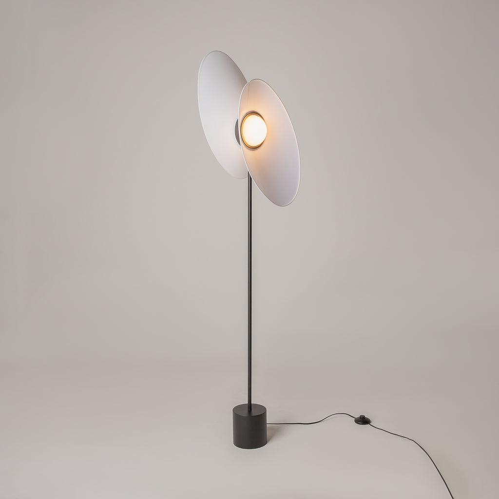 Maytoni Lampa podłogowa Evolution - Aluminium - Czarny MOD396FL-L10W3K