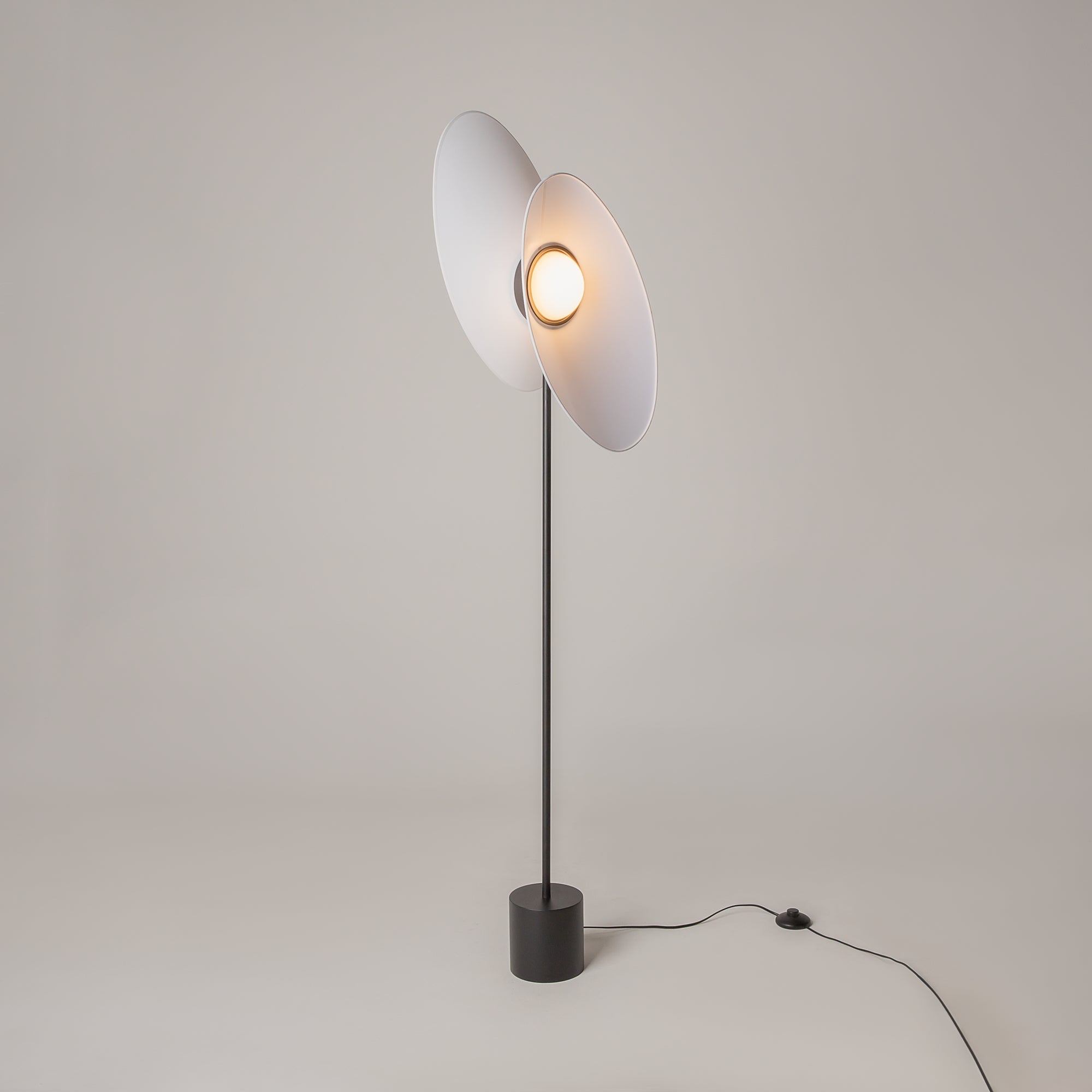 Maytoni Lampa podłogowa Evolution - Aluminium - Czarny MOD396FL-L10W3K