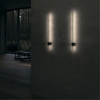 Maytoni Kinkiet Pars - Aluminium - Czarny C070WL-L6GB3K