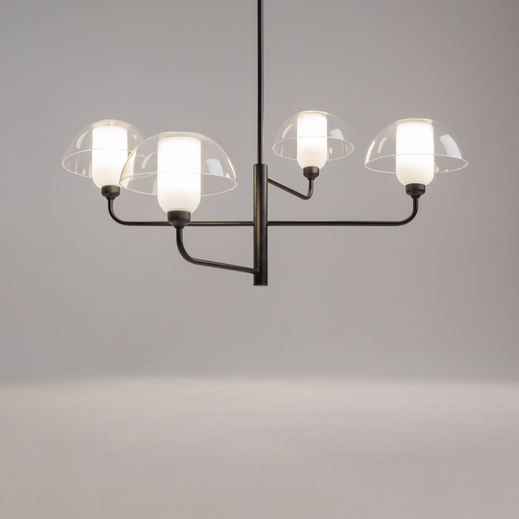 Maytoni Lampa wisząca Memory - Metal - Czarny MOD177PL-04B