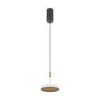 Maytoni Lampa wisząca El - Aluminium - Czarny MOD041PL-L15WG3K