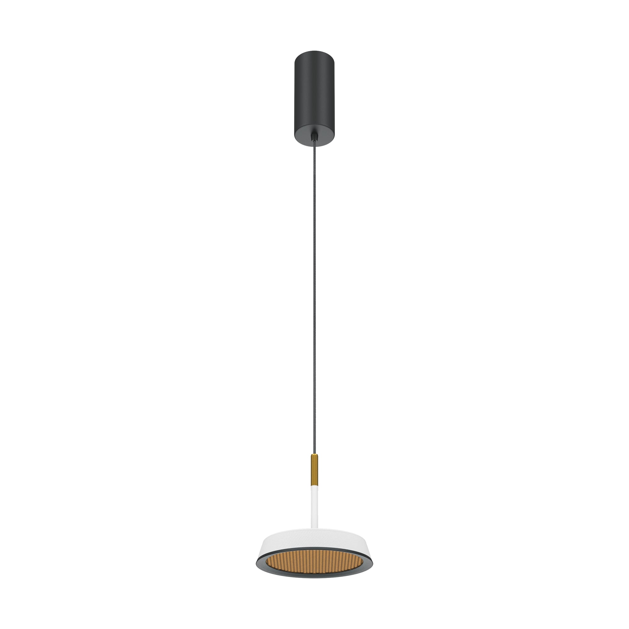 Maytoni Lampa wisząca El - Aluminium - Czarny MOD041PL-L15WG3K