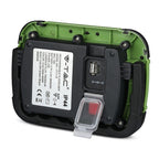 10W Naświetlacz LED z akumulatorem / Chip SAMSUNG / Funkcje SOS FLASH+USB+Gniazdo MICRO / Barwa:6400K